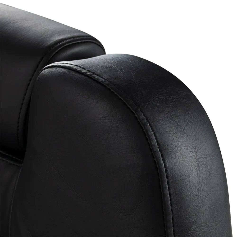 Holičské křeslo Hair System New York černo-zlaté 