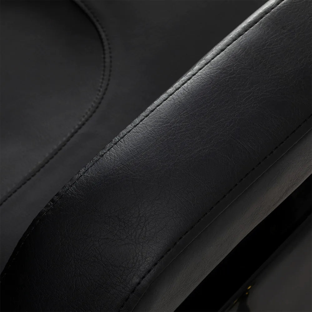 Holičské křeslo Hair System New York černo-zlaté 