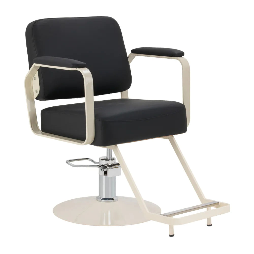 Friseurstuhl Omega Aurora schwarz