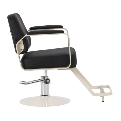 Friseurstuhl Omega Aurora schwarz