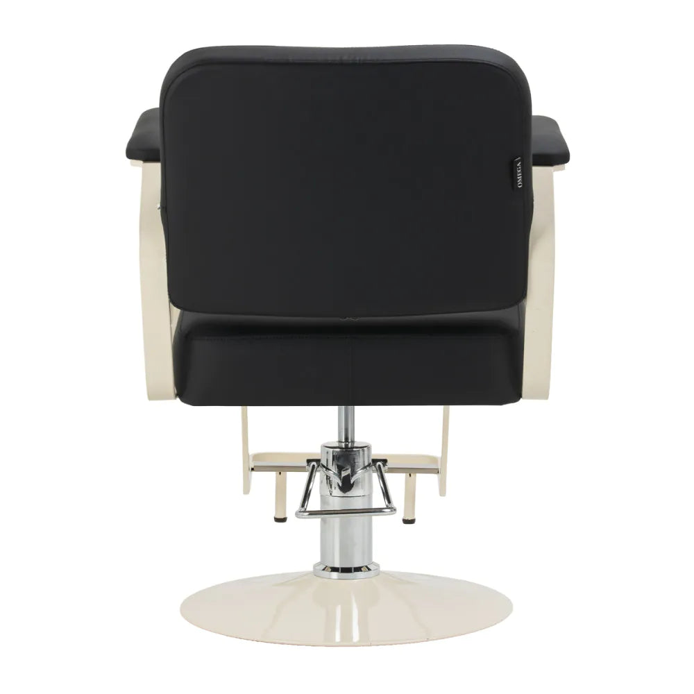 Friseurstuhl Omega Aurora schwarz