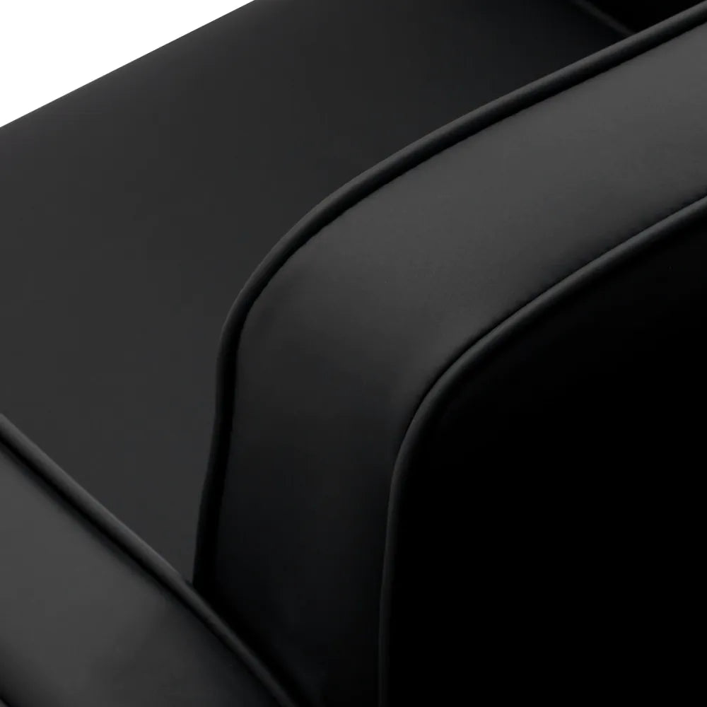 Friseurstuhl Omega Andromeda schwarz