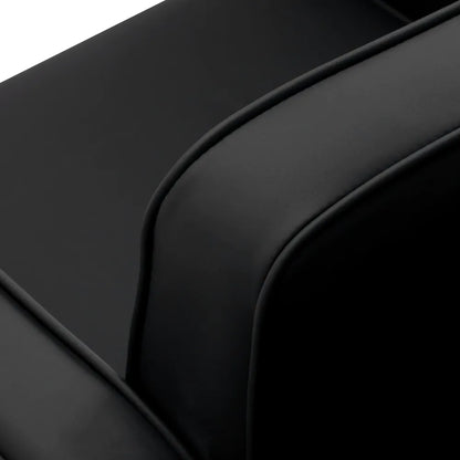 Friseurstuhl Omega Andromeda schwarz