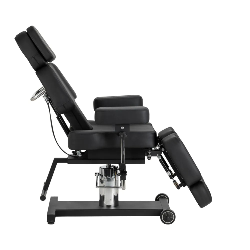 Pro Ink 605 Tattoo-Stuhl stufenlose Verstellung schwarz