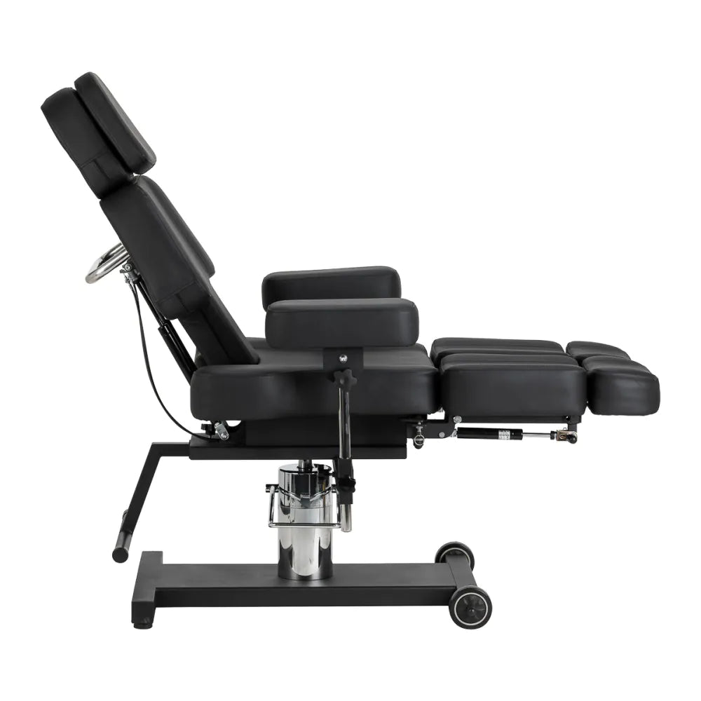 Pro Ink 605 Tattoo-Stuhl stufenlose Verstellung schwarz