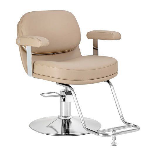 Friseurstuhl Omega Astra beige