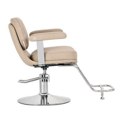 Friseurstuhl Omega Astra beige