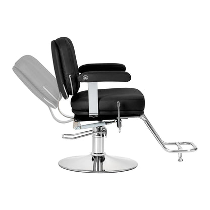 Friseurstuhl Omega Astra Plus schwarz