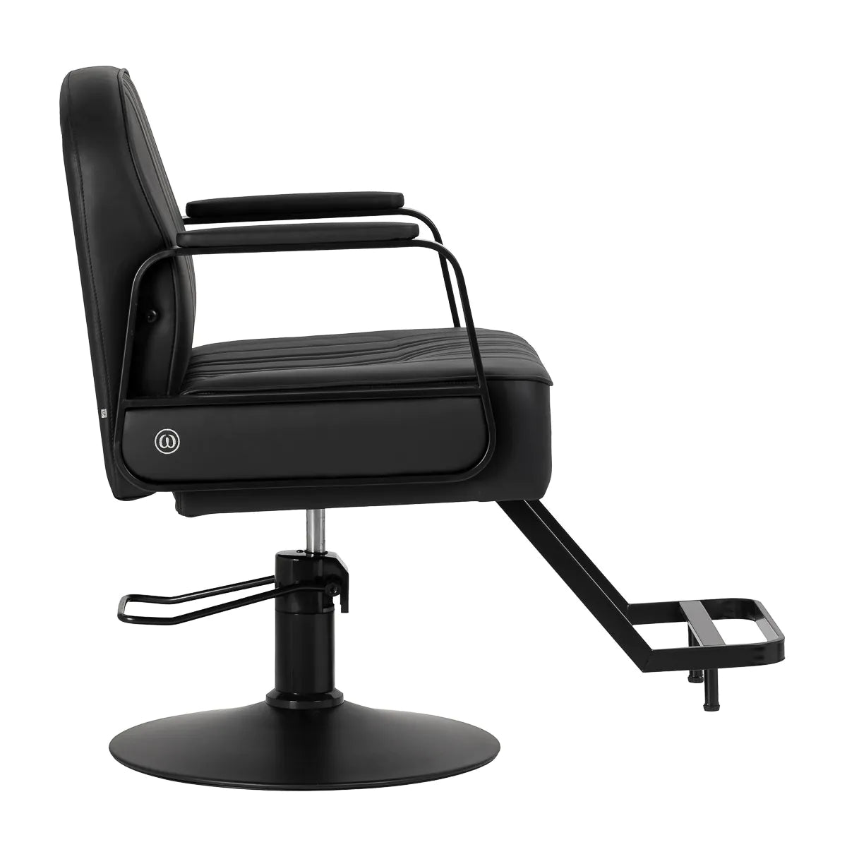 Friseurstuhl Omega Luna Schwarz