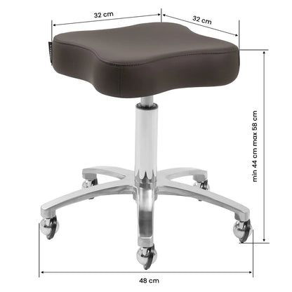 Drehstuhl Omega Supremo braun