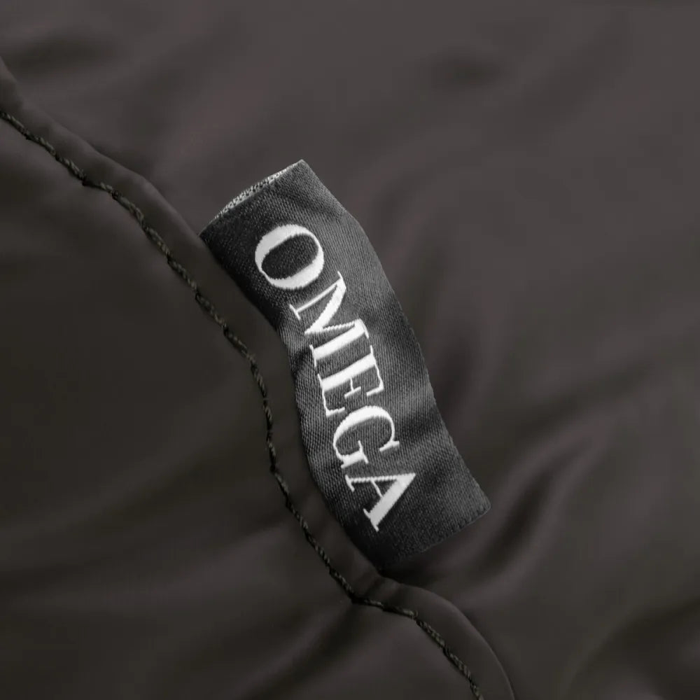 Omega-Kopfstütze braun