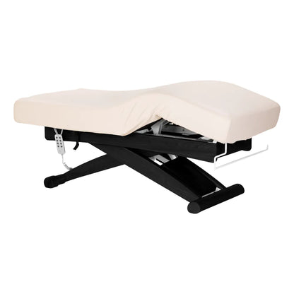 SPA Liege Sillon Siesta creme mit schwarzem Untergestell