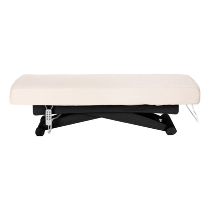 SPA Liege Sillon Siesta creme mit schwarzem Untergestell
