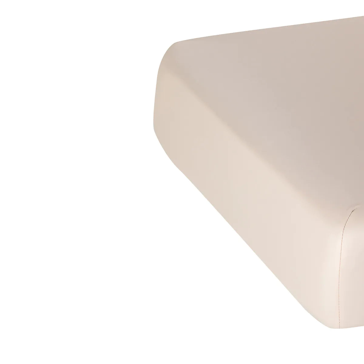 SPA Liege Sillon Siesta creme mit schwarzem Untergestell