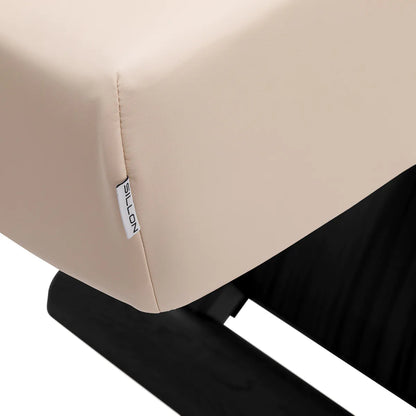 SPA Liege Sillon Siesta creme mit schwarzem Untergestell