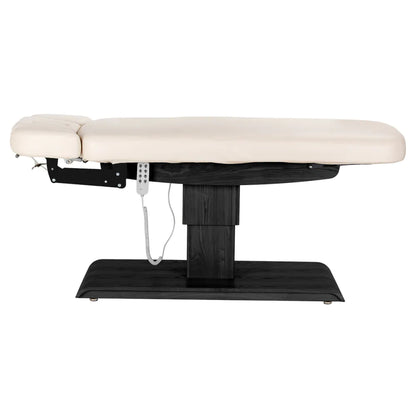 SPA Relaxliege Sillon, cremefarben mit schwarzem Untergestell