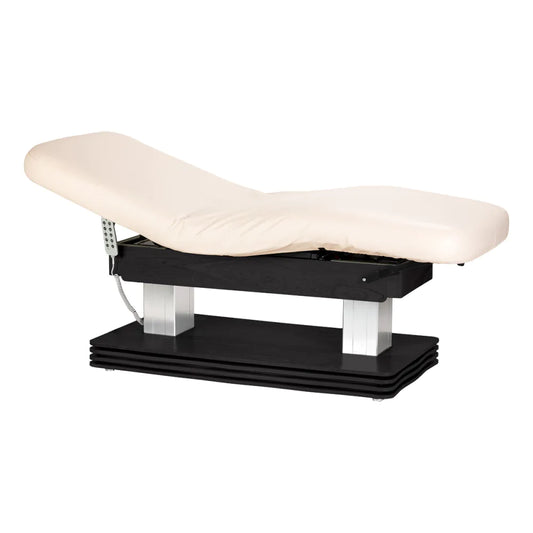 SPA Liege Sillon Comfort creme mit schwarzem Untergestell