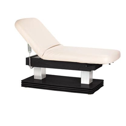 SPA Liege Sillon Comfort creme mit schwarzem Untergestell