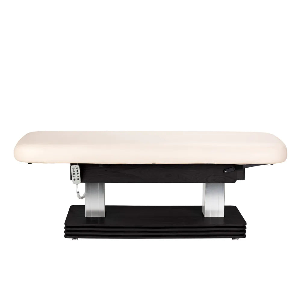 SPA Liege Sillon Comfort creme mit schwarzem Untergestell