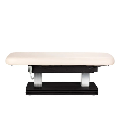 SPA Liege Sillon Comfort creme mit schwarzem Untergestell
