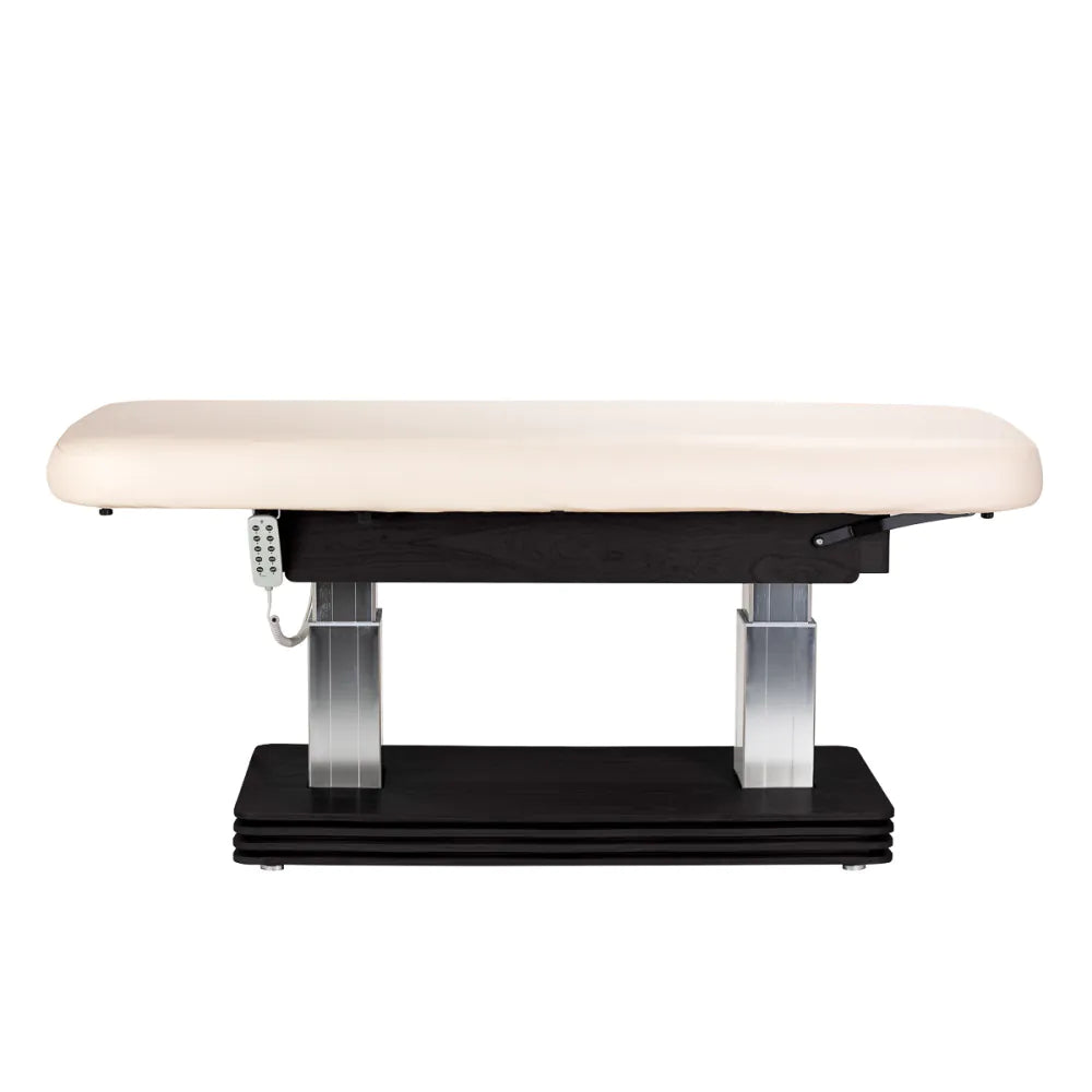 SPA Liege Sillon Comfort creme mit schwarzem Untergestell