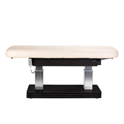 SPA Liege Sillon Comfort creme mit schwarzem Untergestell