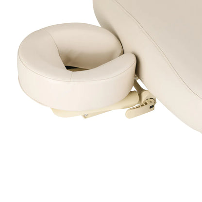 SPA Liege Sillon Comfort creme mit schwarzem Untergestell