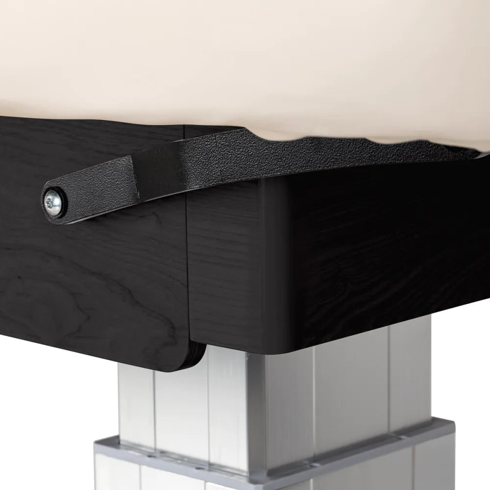 SPA Liege Sillon Comfort creme mit schwarzem Untergestell