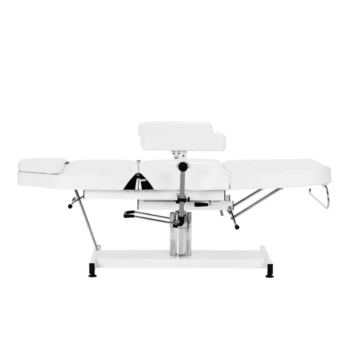 Kosmetischer Hydraulikstuhl Sillon A 210DH mit Wiege weiß