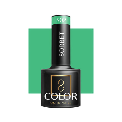 OCHO NAILS Hybridní lak na nehty Sorbet S02 -5 g