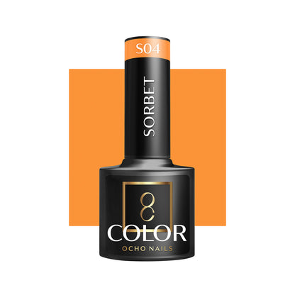 OCHO NAILS Hybridní lak na nehty Sorbet S04 -5 g