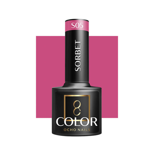 OCHO NAILS Hybridní lak na nehty Sorbet S05 -5 g