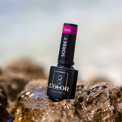 OCHO NAILS Hybridní lak na nehty Sorbet S06 -5 g