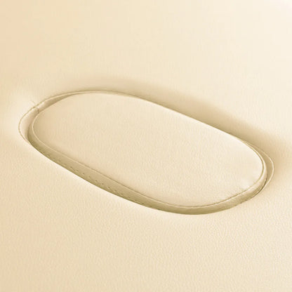 Skládací masážní stůl BALANCE hliníkový 2segmentový krémový 