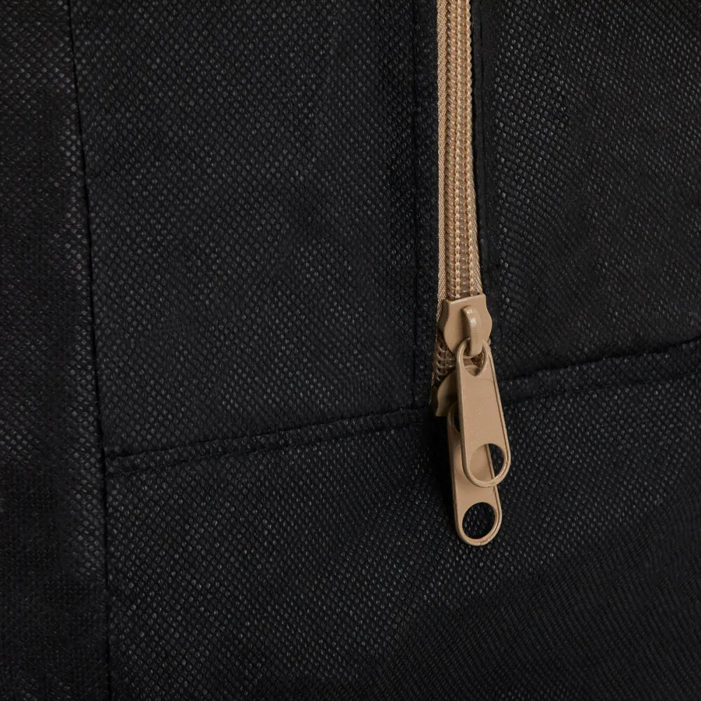 Skládací dřevěný masážní stůl BALANCE, 2 segmenty, černý 