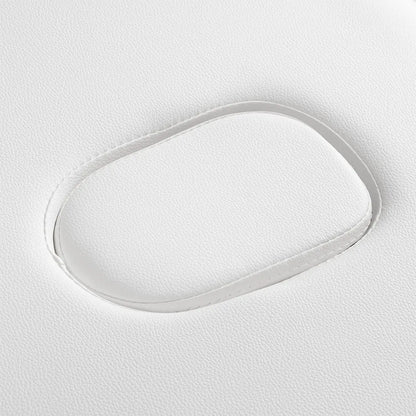 Skládací hliníkový masážní stůl BALANCE, 3 segmenty, bílý 