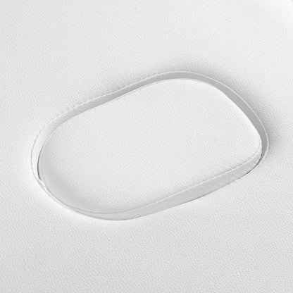 BALANCE dřevěný skládací masážní stůl 3 segmenty 190x70 bílý 