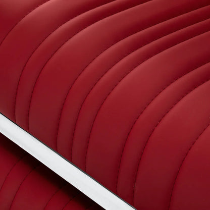 Gabbiano Elias Friseurstuhl rot