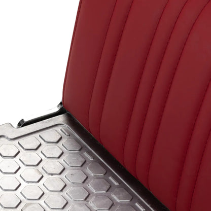 Gabbiano Elias Friseurstuhl rot