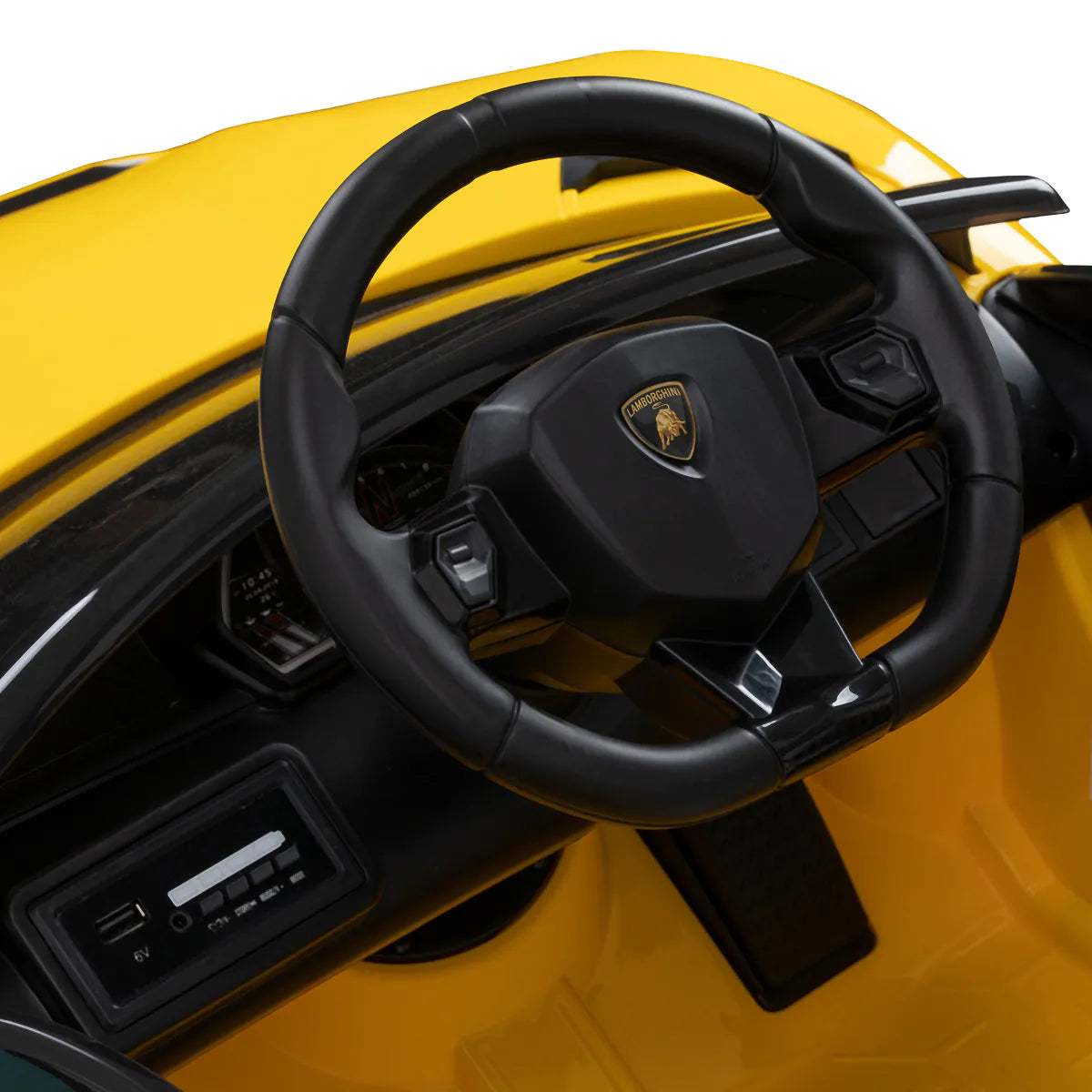 Dětské kadeřnické křeslo Gabbiano Lamborghini ve tvaru auta