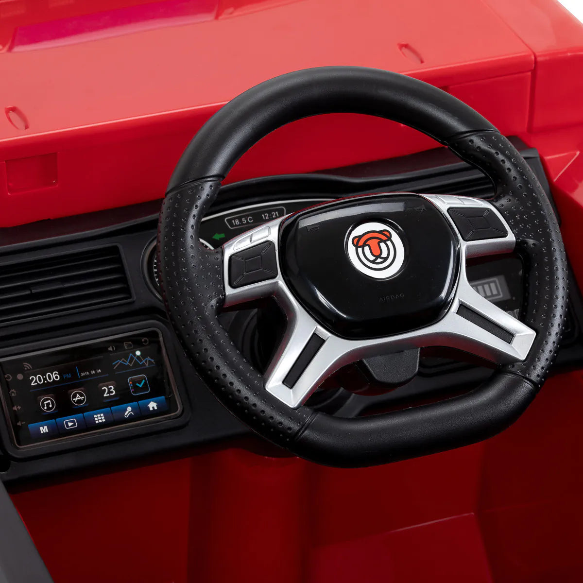 Dětské kadeřnické křeslo Gabbiano hasičské auto