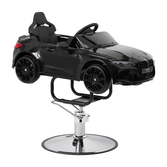 Dětské kadeřnické křeslo ve tvaru autíčka Gabbiano BMW