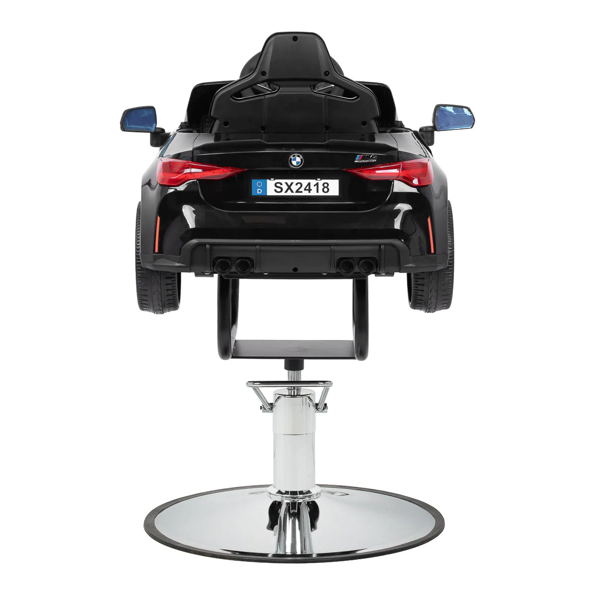 Dětské kadeřnické křeslo ve tvaru autíčka Gabbiano BMW