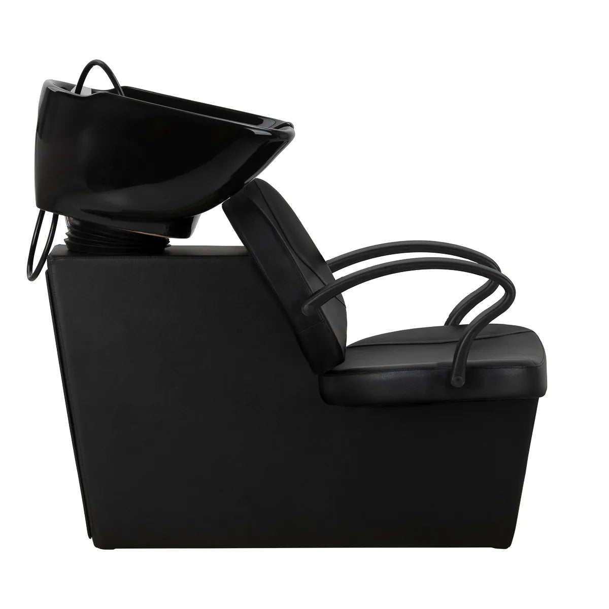 Kadeřnický mycí box Hair System Borneo černý