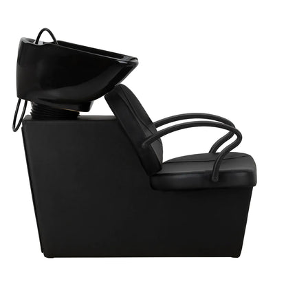 Kadeřnický mycí box Hair System Borneo černý