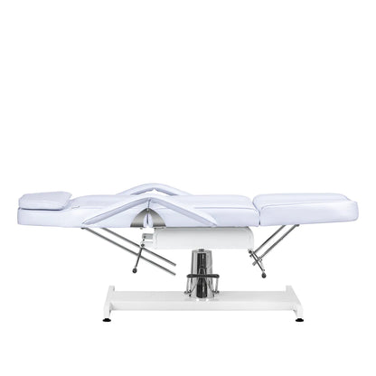 Hydraulické kosmetické křeslo Sillon v2 210, studená bílá