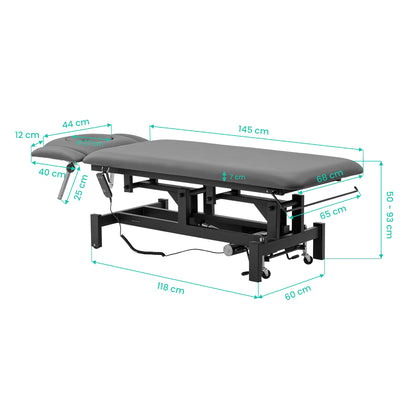 Electric Rehabilitation Table for Massage and Physiotherapy Balance Eso 4 grey