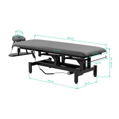 Electric Rehabilitation Table for Massage and Physiotherapy Balance Eso 1 grey