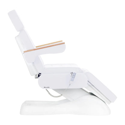 Elektrické kosmetické křeslo SILLON Lux 273b 3 motory studená bílá