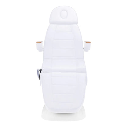 Elektrické kosmetické křeslo SILLON Lux 273b 3 motory studená bílá